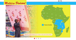 Desktop Screenshot of matelasdodoma.com